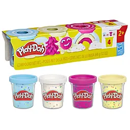 Набір маси для ліплення Play-Doh з ефектами 4 баночки (G1727_G1736)