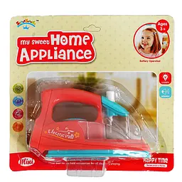 Праска 6604-2 "Home Appliances" світло звук на батарейках на блістері (6968767350131)