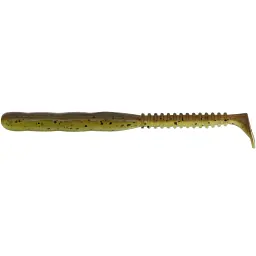 Силікон Reins Rockvibe Shad 4" B08 Green Pumpkin Chart Melon (9 шт/уп)