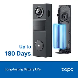 TP-Link Розумний відеодзвінок з аккумулятором Tapo D205 - мініатюра 10