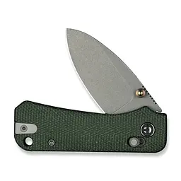 Ніж складаний кишеньковий Civivi Baby Banter 2, (5.9 см) Nitro-V / Micarta темно-зелений - мініатюра 4