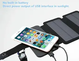 Портативний зарядний пристрій на сонячних батареях Kernuap SunPower 10 Вт - мініатюра 5