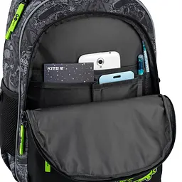 Рюкзак GoPack Education 182M Wow Skate Темно-сірий (GO26-182M-7) - мініатюра 11