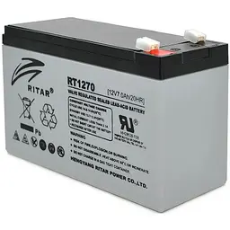 Батарея до ДБЖ Ritar AGM RT1270, 12V-7Ah (RT1270)