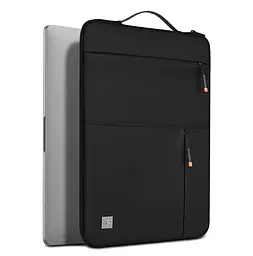 Сумка Wiwu Alpha Slim Sleeve 15.6'' Чорний - мініатюра 3