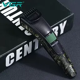 Машинка для стрижки волосся VGR V-053 акумуляторна 1 насадка 500mAh 5W Camo - мініатюра 4