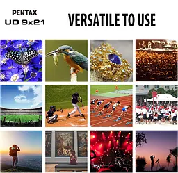 Бінокль Pentax UD 9x21 Navy (61812) - мініатюра 5