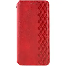 Чохол-книжка GETMAN Cubic Cover Case для Oppo A58 4G Red [95311]