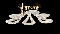 Світлодіодна люстра Splendid Ray L1656/6 LED (GD), золото, білий, 120 Вт, від 11-19 м² - мініатюра 2