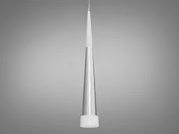 Стельова люстра LED Diasha 3002/1SV, 5W, регульована висота 50-115 см, сучасний стиль, для коридору, вітальні, кухні, офісу - мініатюра 2