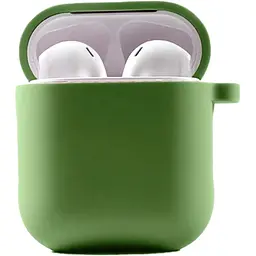 Чохол Silicone Case + Carabine для Apple AirPods Pine Mint [97528]