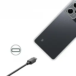 Силіконовий чохол BeCover для Xiaomi Redmi Note 12 Pro 5G Transparancy (708813) - мініатюра 3