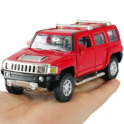 Іграшкова машинка з Метала Hummer H3 «Автопром» 1:32 - мініатюра 3
