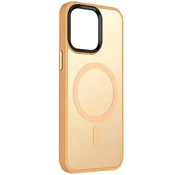 Чохол Ummi Colorful with MagSafe для Apple iPhone 14 (6.1) Персиковий / Orange