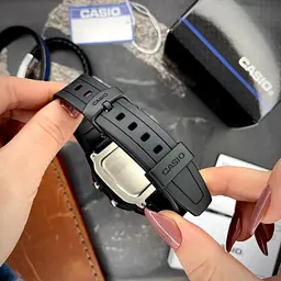 Чоловічий годинник Casio W-800H-1B Чорний ( AT1141-0063 ) - мініатюра 8