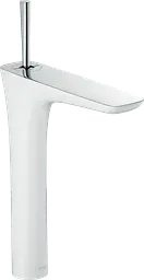 Змішувач Hansgrohe PuraVida 240 мм для умивальника хромований/білий 15072400 Білий