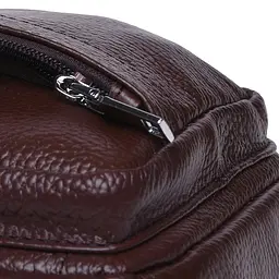 Чоловічий шкіряний рюкзак Keizer K12096-brown - мініатюра 7