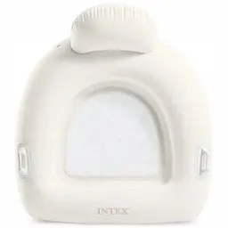 Надувне крісло-плотик для води Intex 114×107 см з сіткою, ручками та подвійною камерою, до 100 кг, 12+ - мініатюра 3