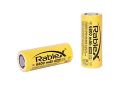Акумулятор Rablex Li-ion 26650 6800mAh Yellow - мініатюра 4