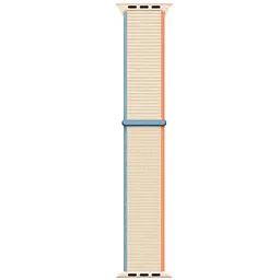 Ремінець Nylon для Apple Watch 38/40/41/42mm(ser.10) Бежевий / Cream