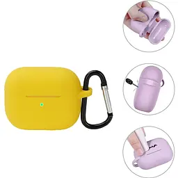 Чохол BeCover Silicon для Apple AirPods (3nd Gen) Yellow (707233) - мініатюра 4