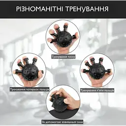 Еспандер кистьовий тренажер для пальців Power Wrist JY-8819 - мініатюра 6