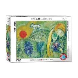 Пазл Eurographics Закохані в Сен-Поль-де-Вансі Марк Шагал (6000-0848)