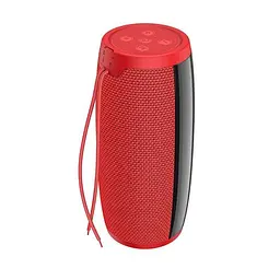 Портативна bluetooth колонка Borofone BR20 TWS із LED підсвічуванням червоний - мініатюра 2