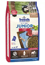 Сухий корм Bosch HPC Junior with Lamb & Rice для цуценят з чутливим травленням 1 кг
