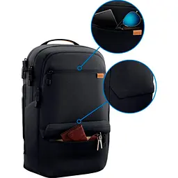 Рюкзак Dell Pro 14-16 Premium EcoLoop Backpack - CP7625 - мініатюра 9