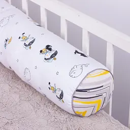 Валики-бортики MirSon Kids Time 18-0003 Pinokio захисні білі 2 шт. - мініатюра 6