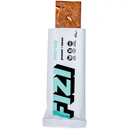 Уцінка. Набір протеїнових батончиків Fizi Peanut + Cacao 10 шт.  - мініатюра 2