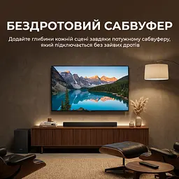 Саундбар Sharp HT-SBW121 Black - мініатюра 3