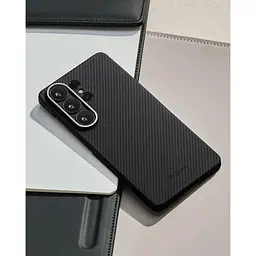 Чохол Pitaka Edge Case Aaron Button 600D Twill для Samsung Galaxy S26 Ultra Black/Grey (KS2601U) - мініатюра 7