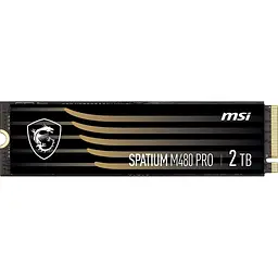 SSD накопичувач MSI Spatium M480 Pro 2TB (S78-440Q600-P83) [145828] - мініатюра 1