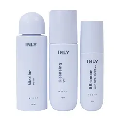 Набір Harmony Три засоби для щоденного догляду з SPF-захистом INLY