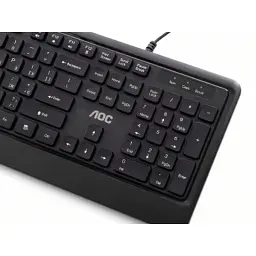 Комплект AOC KM220B USB UA Black (KM220B/97) - мініатюра 6