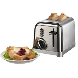 Тостер Cuisinart 2 слоти сталевий (CPT160E) - мініатюра 6