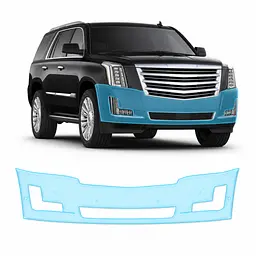 Антигравійна захисна бронеплівка за лекалами для Cadillac Escalade IV 2015-2020 - передній бампер