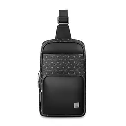 Сумка WIWU Master Fingerprint Lock Crossbody Bag Чорний - мініатюра 2