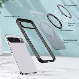 Чохол до мобільного телефона BeCover Aura Fold Google Pixel 9 Pro XL / 10 Pro XL Black (715669) - мініатюра 8