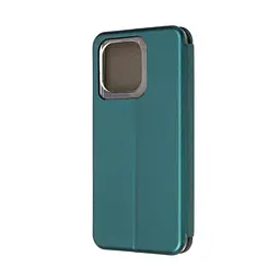 Чехол-книжка для Motorola G86 5G, G-Case, зеленый, кожаный чехол-книга из экокожи (PU) и TPU, с магнитом, с подставкой и вместительным кардхолдером, противоударный, защита всего корпуса, ArmorStandart (ARM86704) - мініатюра 2