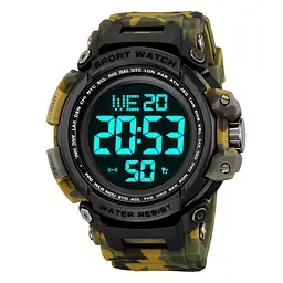 Наручний годинник чоловічий 2422CMGN Camo Green Skmei acs0029931 - мініатюра 2