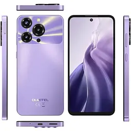 Смартфон Oukitel C69 7.2 HD+ /8GB/512GB/ T606 /6000mAh/ 64+8Мп/ NFC Фіолетовий - мініатюра 3