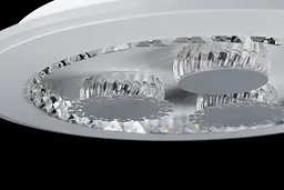 Люстра стельова LED Splendid Ray LK39462/480/4, 110W, білий, сучасний стиль з пультом регулювання яскравості - мініатюра 3