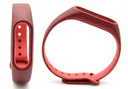 Силіконовий ремінець Primo для фітнес-браслета Xiaomi Mi Band 2 Red Gravel - мініатюра 2