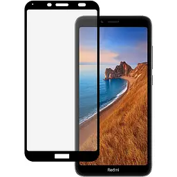 Захисне скло Full screen PowerPlant для XiaomiRedmi 7A, Black