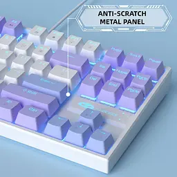Клавіатура MageGee MK-STAR Red Switch (6971969728752-UA) Lilac (G-000003952) - мініатюра 7