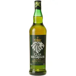 Віскі Clan MacGregor Blended Scotch Whisky, 40%, 0,7 л