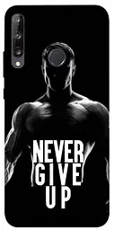 Чохол Demsky Never give up для Huawei P40 Lite E / Y7p (2020)